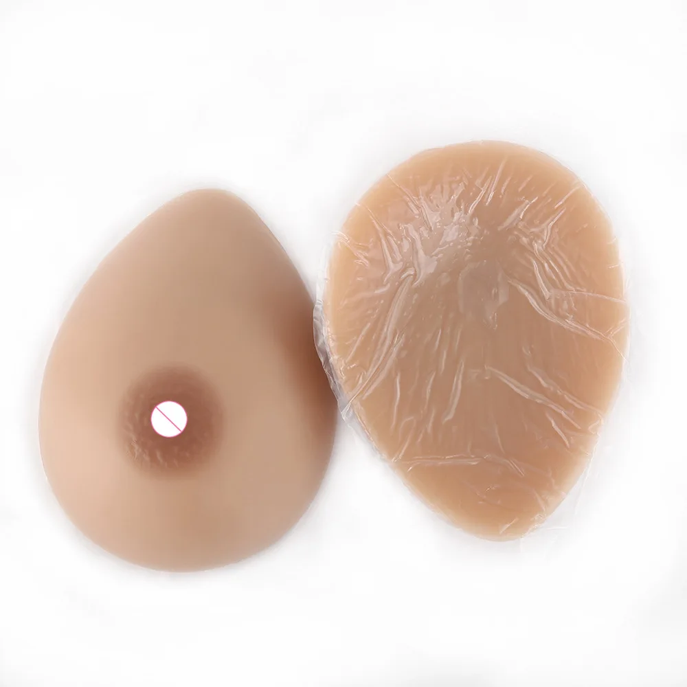 Oem High Quality Realistic Silicon Boobs Breast Prosthesis Self Adhesive Forms Artificial