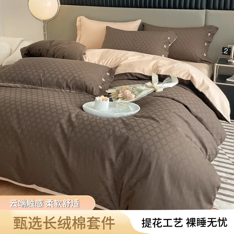 SP81 Factory Stone washed natural 100% pure flax french linen bedding linen pillowcase bed sheet sets