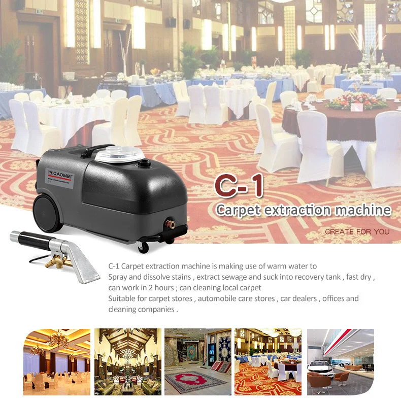 Two-in-one Spraying Suction Carpet Cleaning Wand Extractor Machine carpet extractor