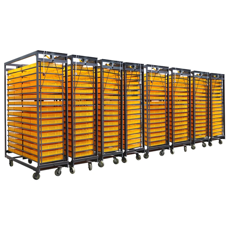 Automatic Incubator 50688 Chicken Eggs Big Hatcher Industrial Incubator With 576pcs Yellow Basket