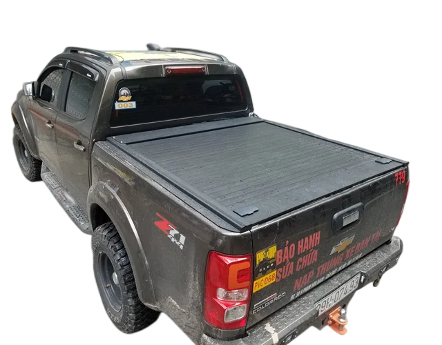 Waterproof security Aluminum rolling rear pickup truck cover