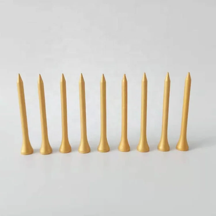 
Jiangxi manufacturer global sales customized logo wooden hardwood golf tees 