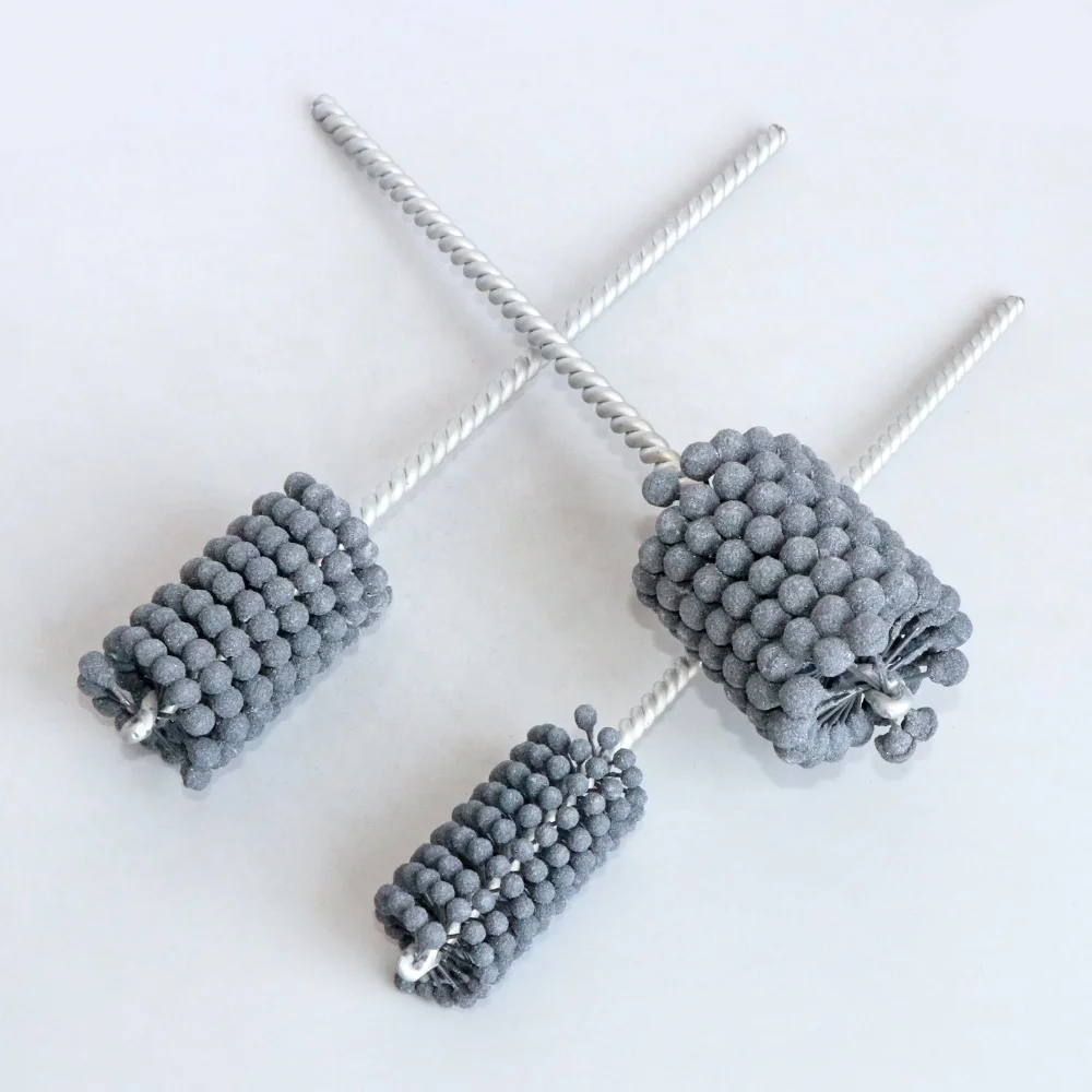 For Pipe Tube Polishing Brush Abrasive Ball Deburring Brush