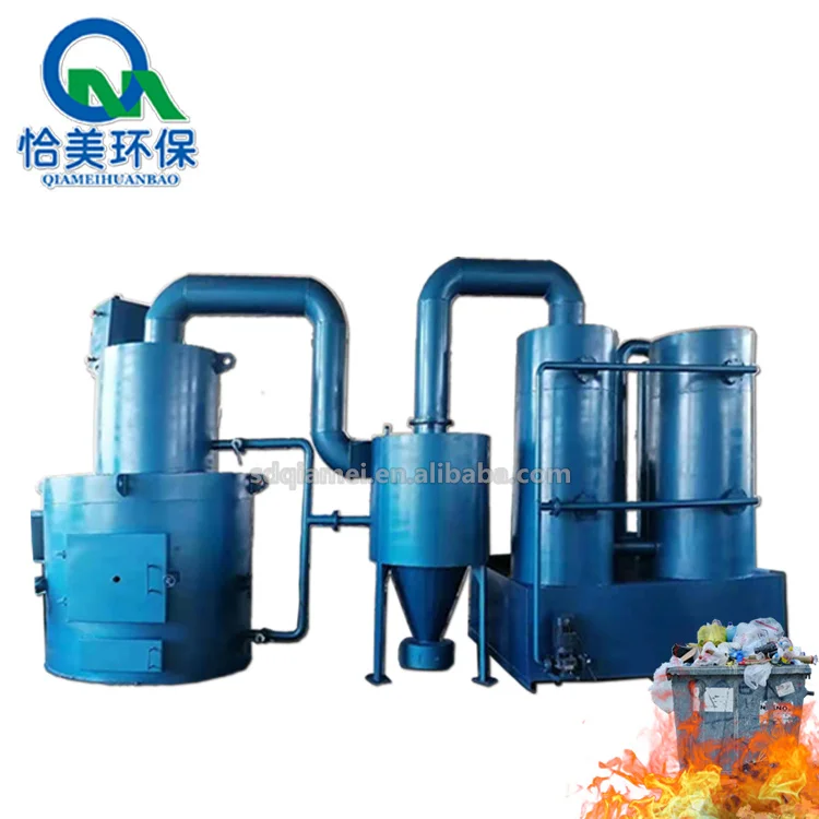 cheap solid waste incinerator  / waste to incineration energy power plants / incinerator machine