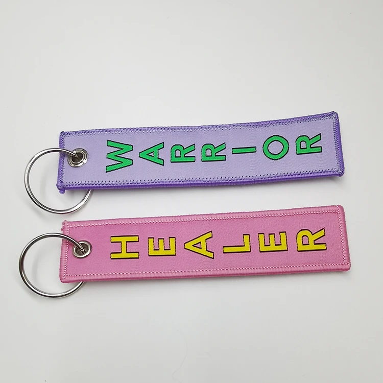 Hot sale wholesale price accept number steel tags keyring pilot pink keychains keychain Personalized custom