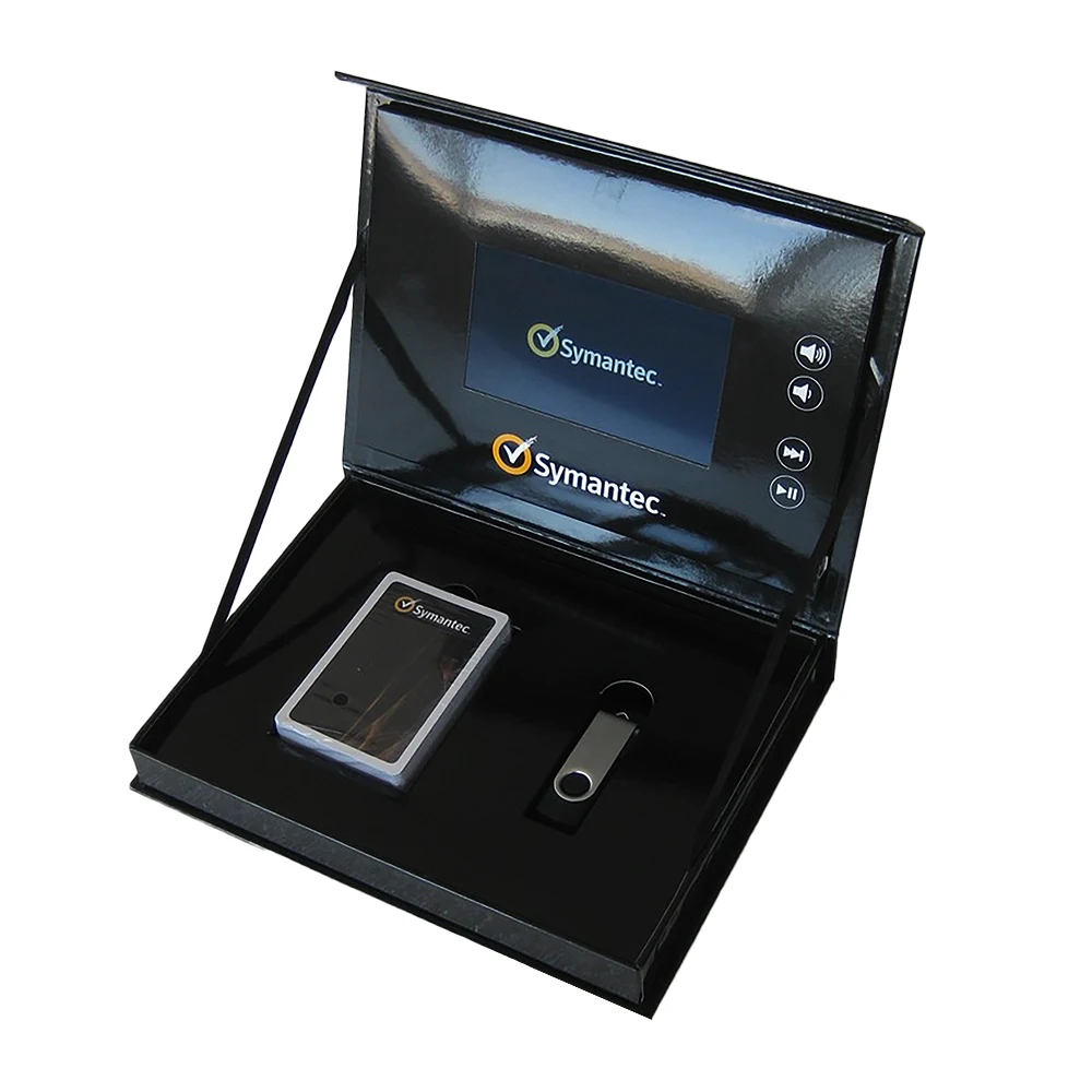 Customized Presentation 7 inch 10.1 inch IPS LCD Screen Gift Box Digital Video Presentation Gift LCD Box.