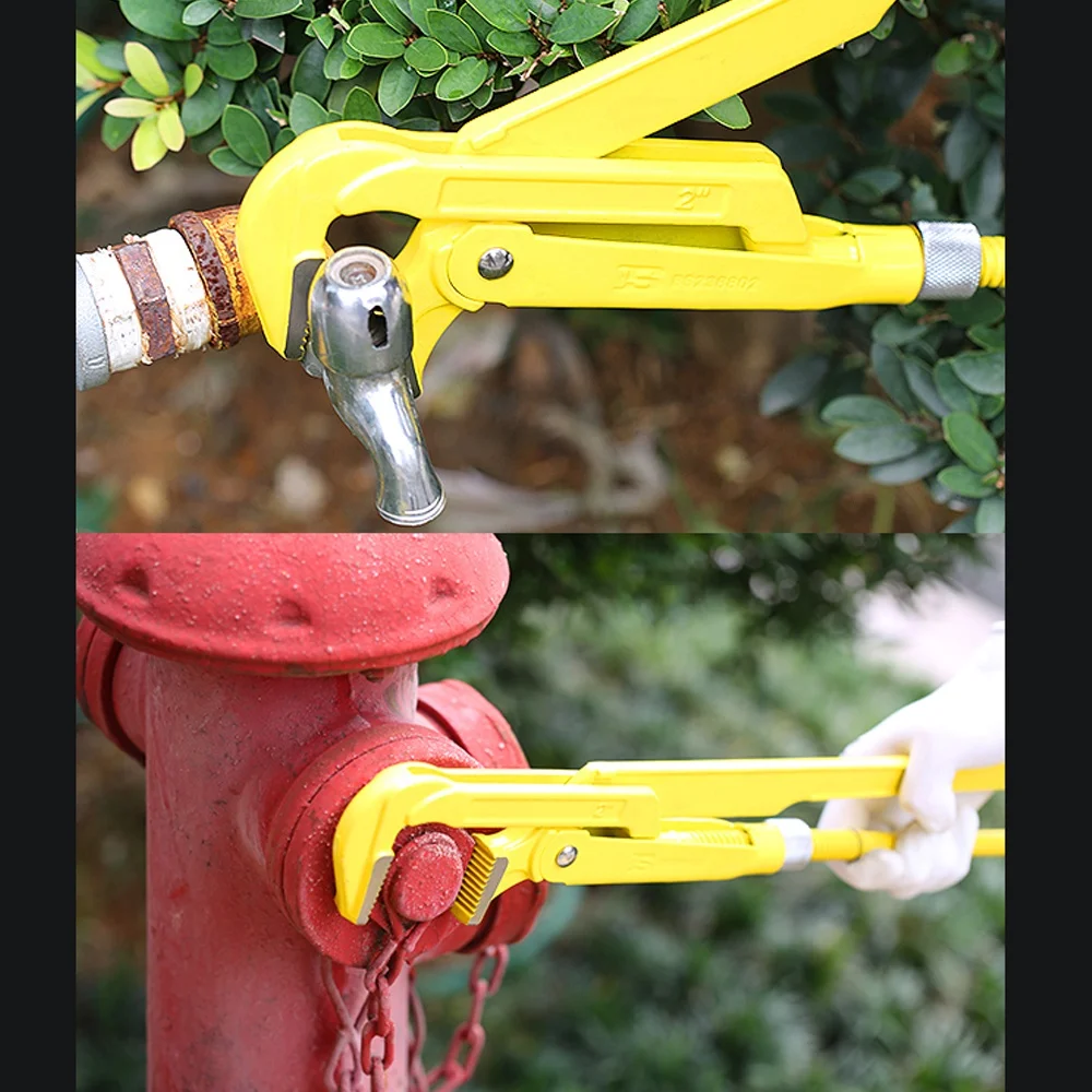 90 Degree Bent Nose Pipe Wrench