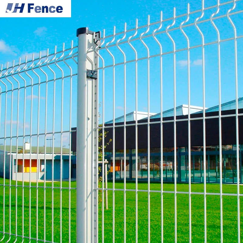 3D Curvy PVC Coated Welded Wire Mesh Fencing