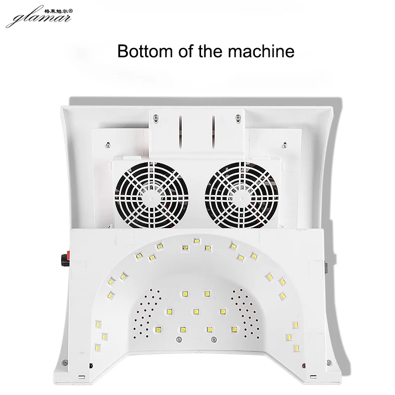 Multi-functional 60W LED UV Lamp Secadores De Unhas Electric Nail Drill Polisher Machine