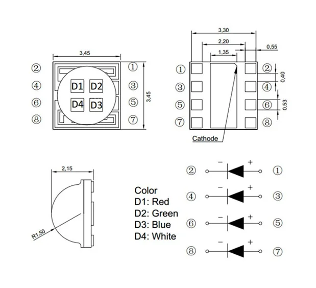 smd 3535 led strip rgb 120leds/m dc24v 10mm width 28W/M