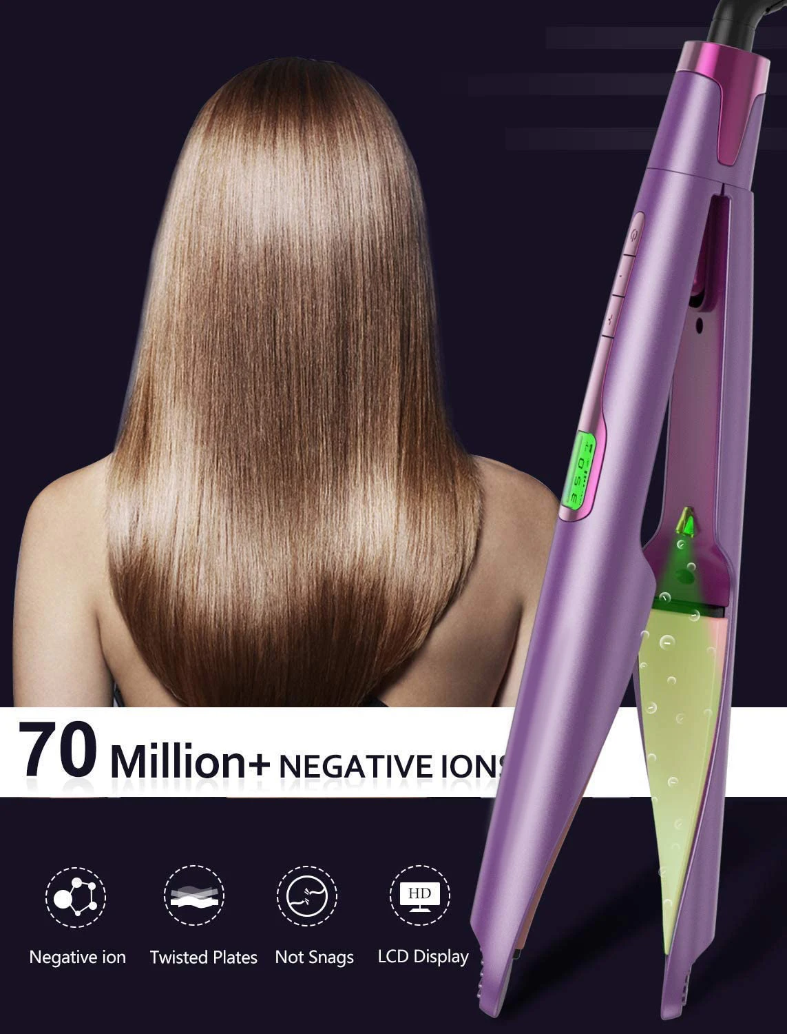 u hair straightener
