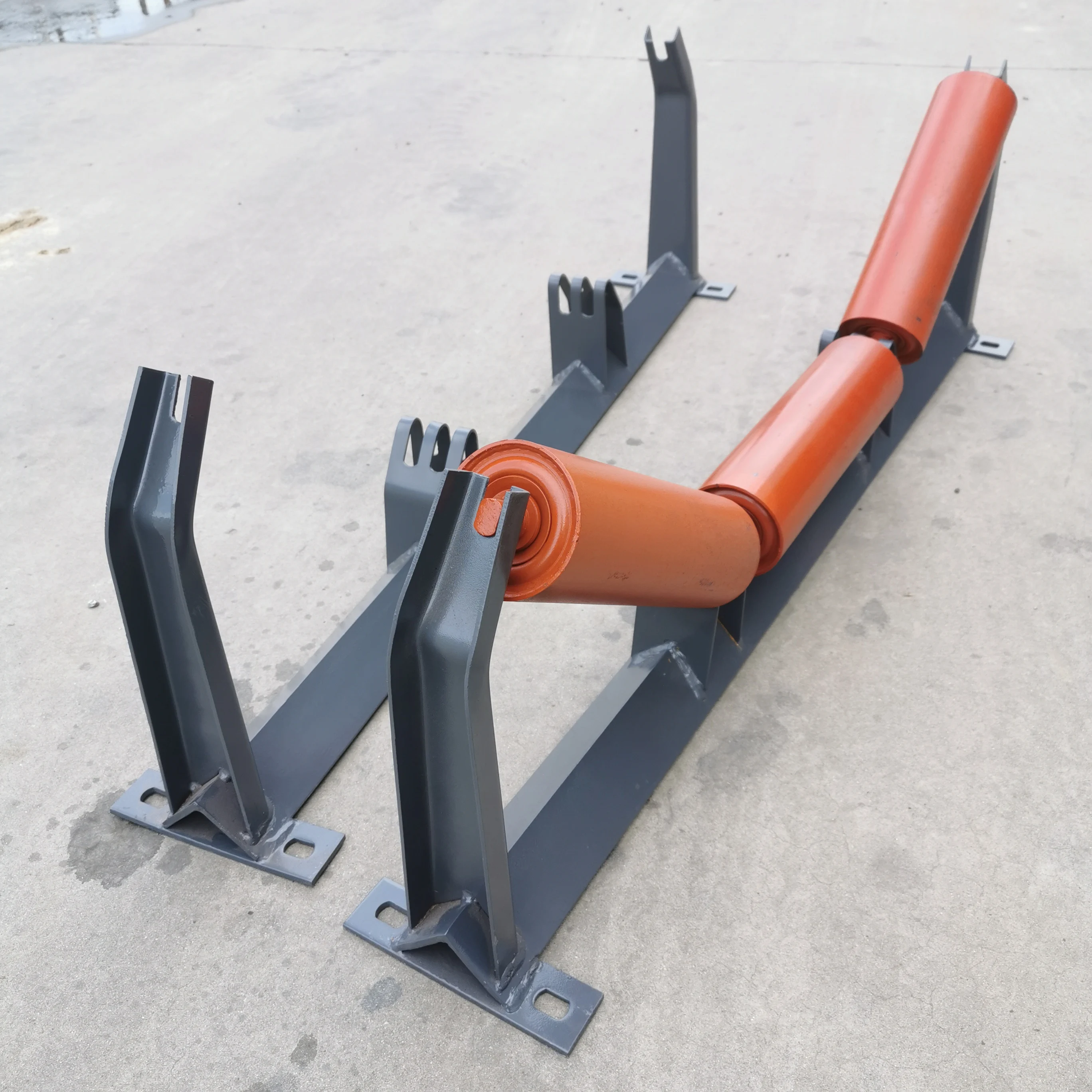 Direct Factory Customized Belt Conveyor Roller Carbon Steel Idler Roller, Polines