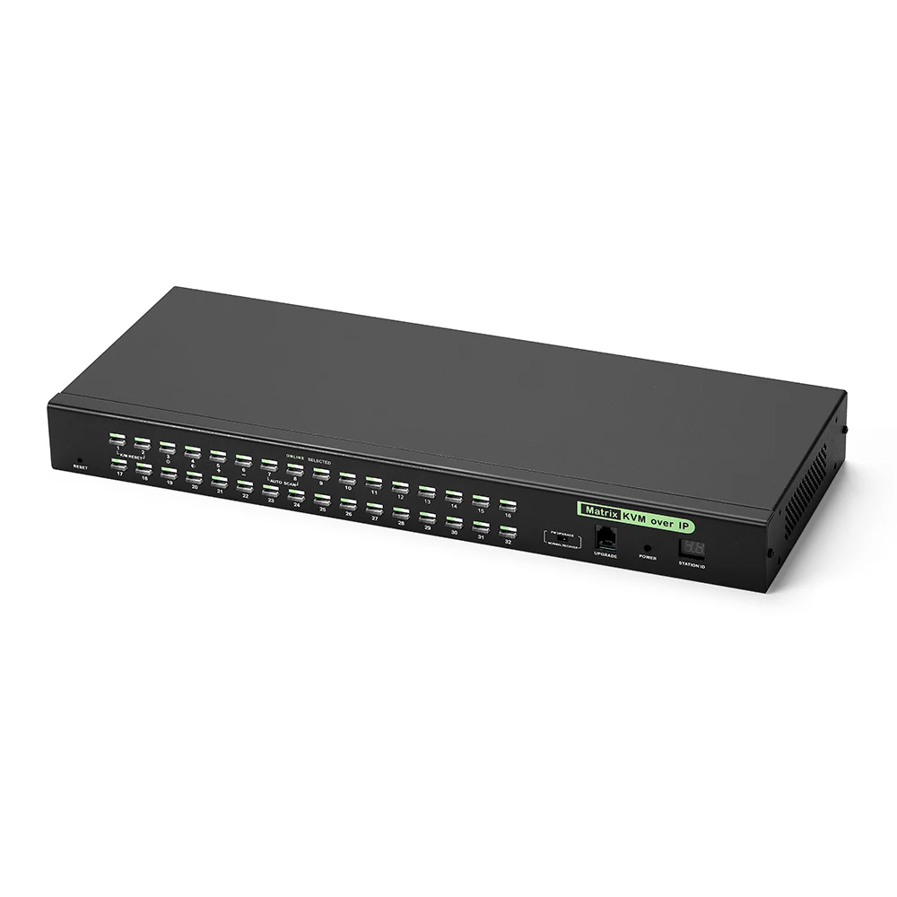Chinese Supplier 1920 X 1080 1-Local / 1-Remote Access 32 Port Cat5 Kvm Over Ip