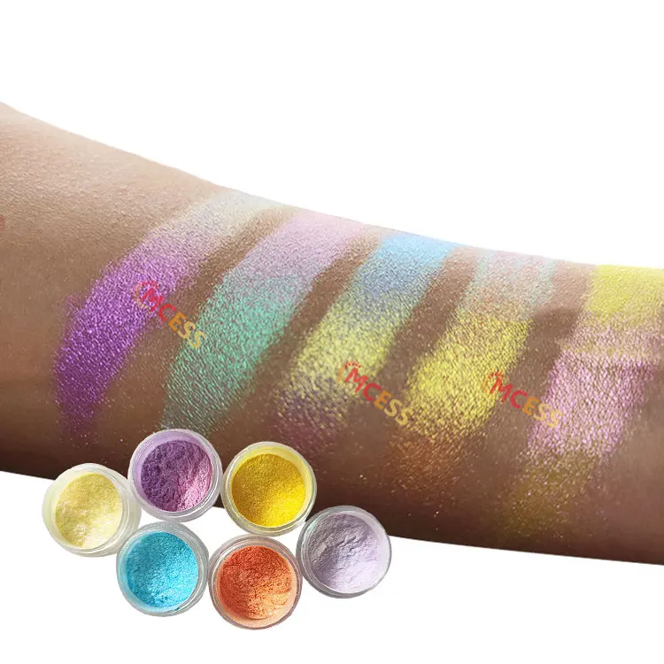 Brand FREE SAMPLES rose gold high pigment makeup paint multichrome eyeshadow