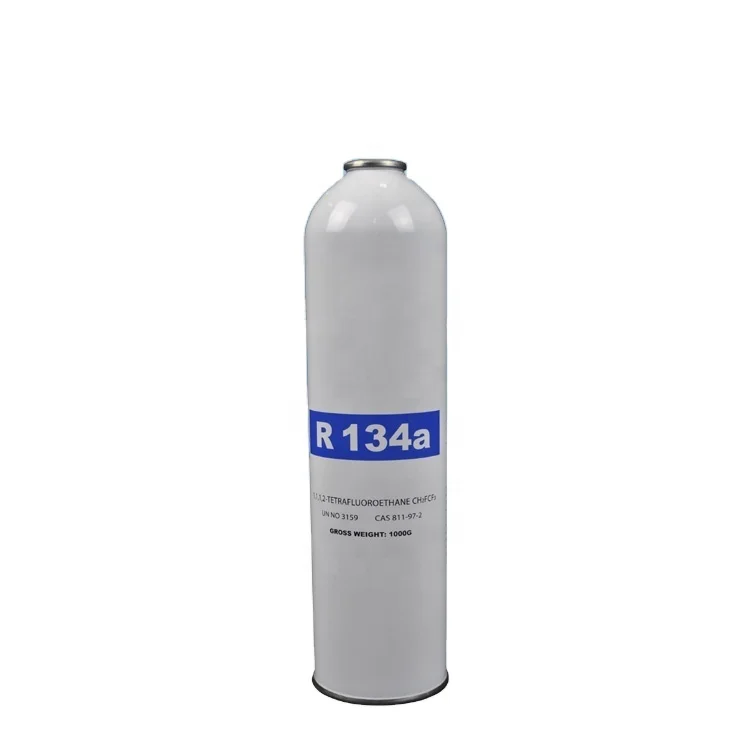 
High Purity Small Can air conditioner gas refrigerant R134a 