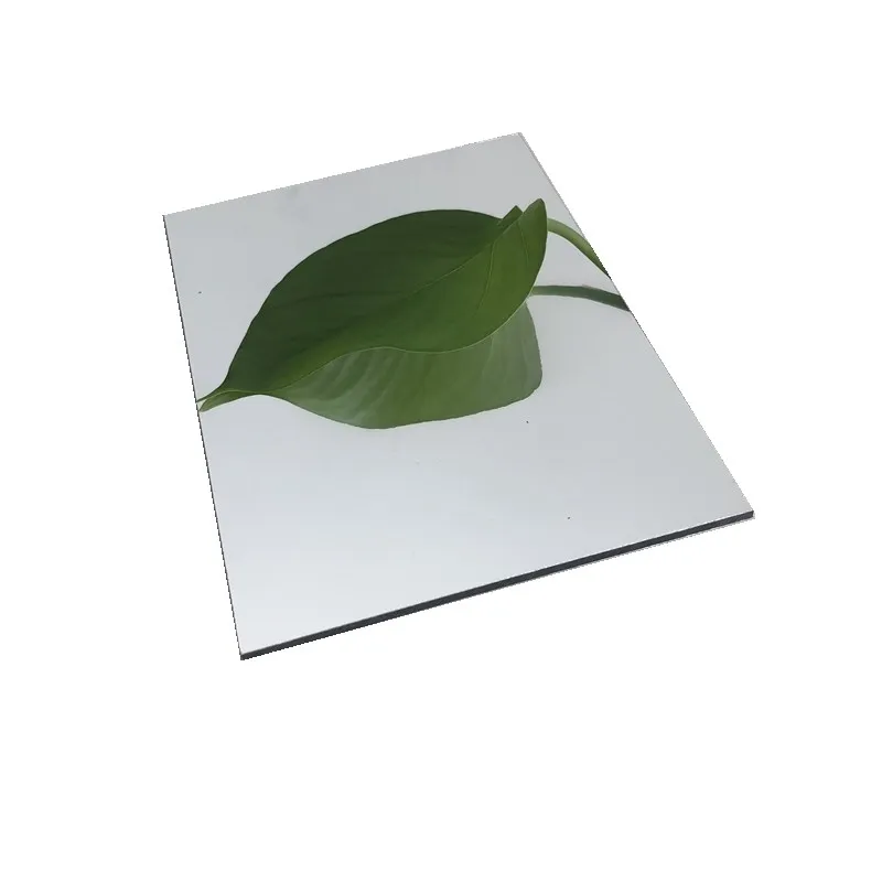 Mirror acp sheet for interior wall panel
