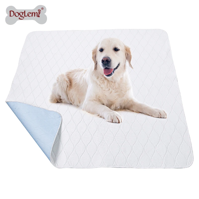 4 Layer Non Slip Waterproof Leakproof Puppy Urinal Pad Super Absorbent Reusable Washable Potty Pads Pet Pee Pad for dogs