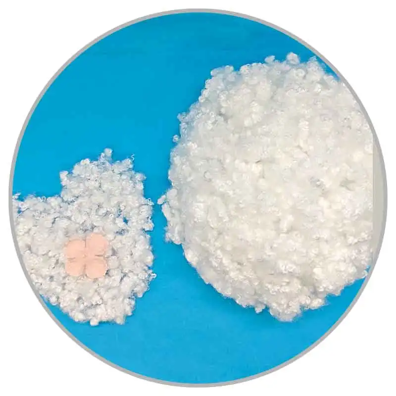 7D 64MM virgin HCS fiber pillow filling best price