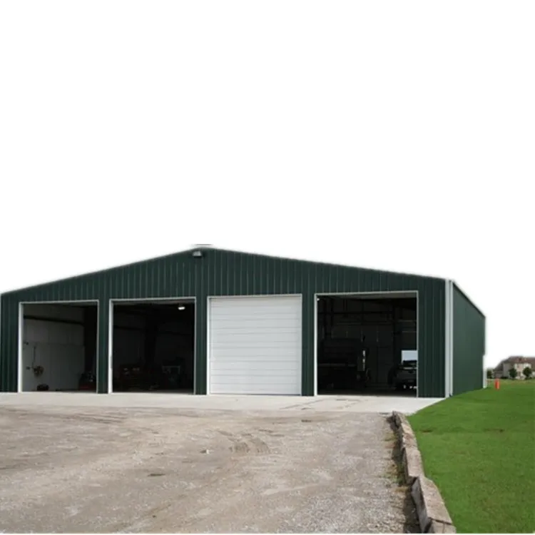 steel structure modular prefabricated factory building low cost industrial worshop shed design