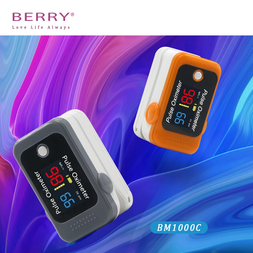 Цифровой Пульсоксиметр, измеритель пульса и уровня кислорода в крови, с Bluetooth