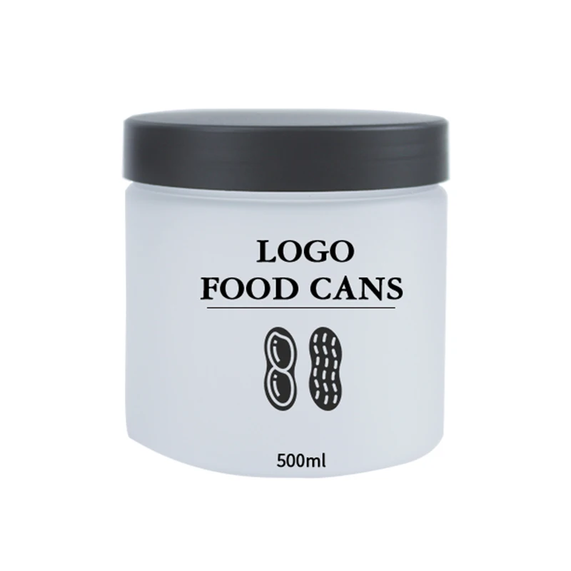 Manufacturer wholesale Empty plastic jars food grade food pet plastic jar with easy open lid screw