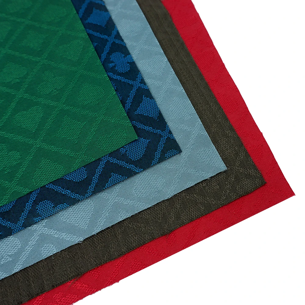 Casino Accessories Poker Table Redo Custom Blue Black green Waterproof Poker Flower  Suited Speed Cloth Poker Table Speed Cloth