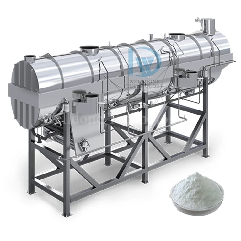 ZLG Series Continuous Vibrating Fluid Bed Dryer Drying Machine Pharmaceutical Machine