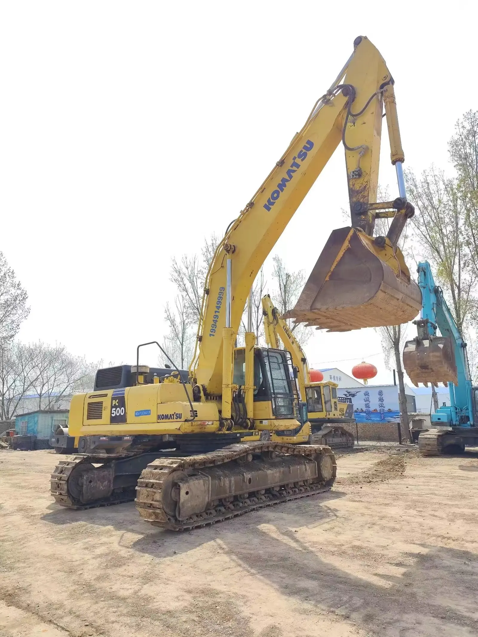 Komatsu PC460LC Multi Functional Excavator Versatile Excavator Engine Power 257kW Free Shipping