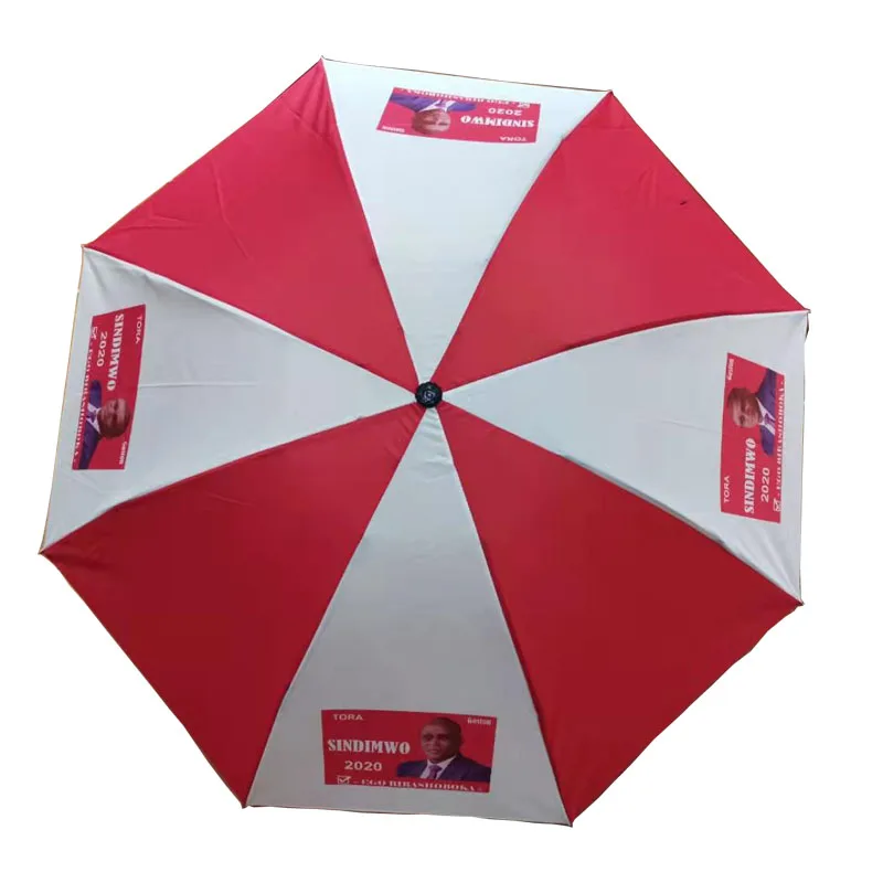 Custom print umbrella with printing logo for election campaign