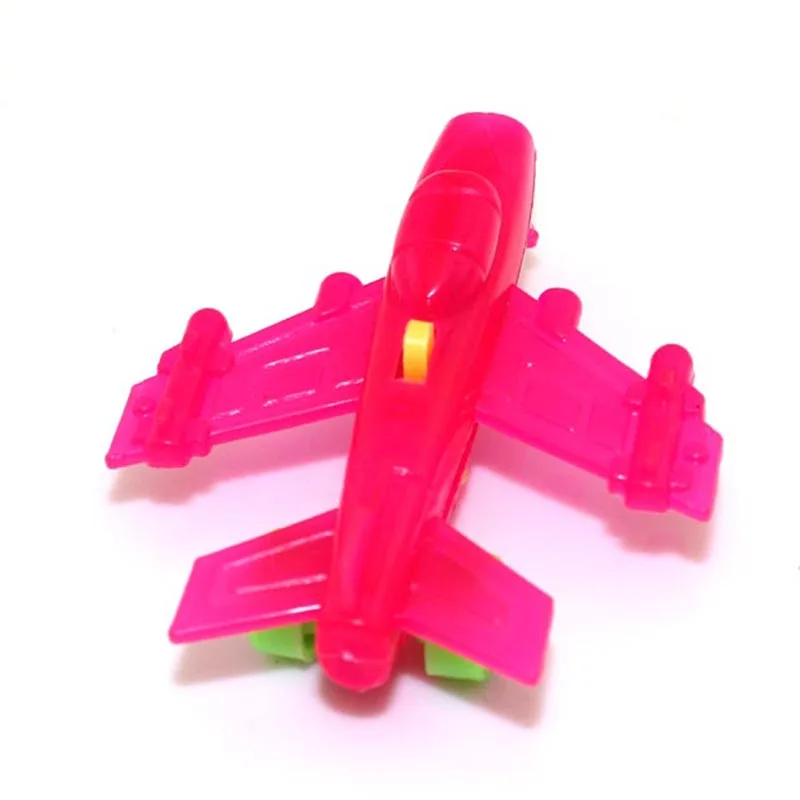 Plastic Mini Baby Toys Elastic Plane