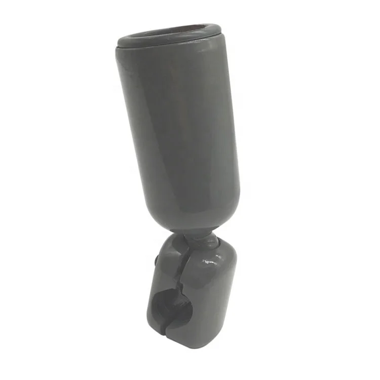 Die-casting Aluminum Alloy heavy duty suction cup holder for city bus interior handrail fixing