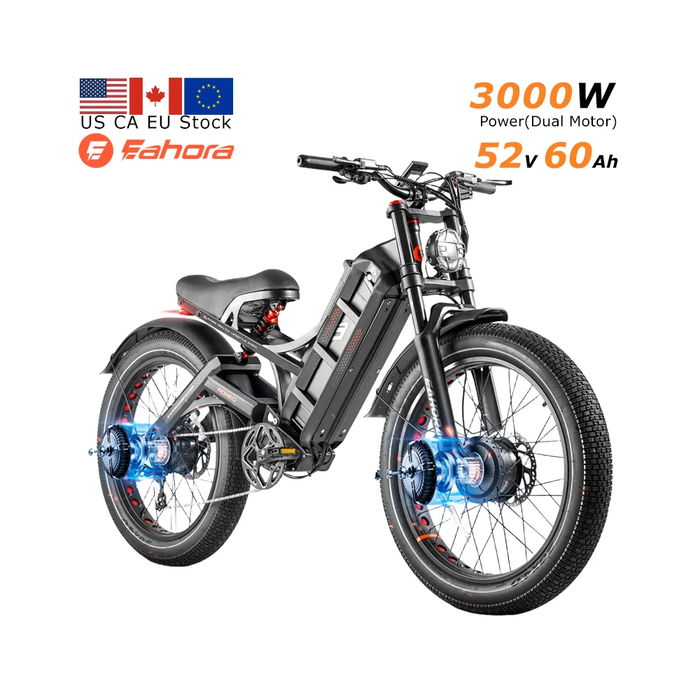 Romeo Pro 2 US EU запас Eahora 3000 Вт 26*4 0 Фат-Байк электровелосипед горный Гибридный грузовой велосипед для взрослых