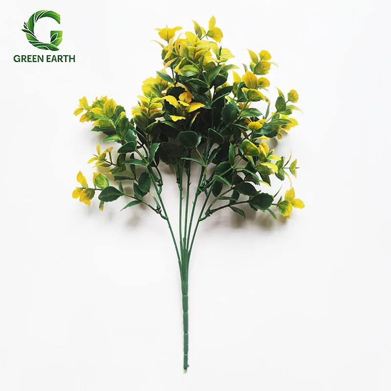customizable outdoor green home hotel soft artificial plants faux agave plant artificial foliage & branch