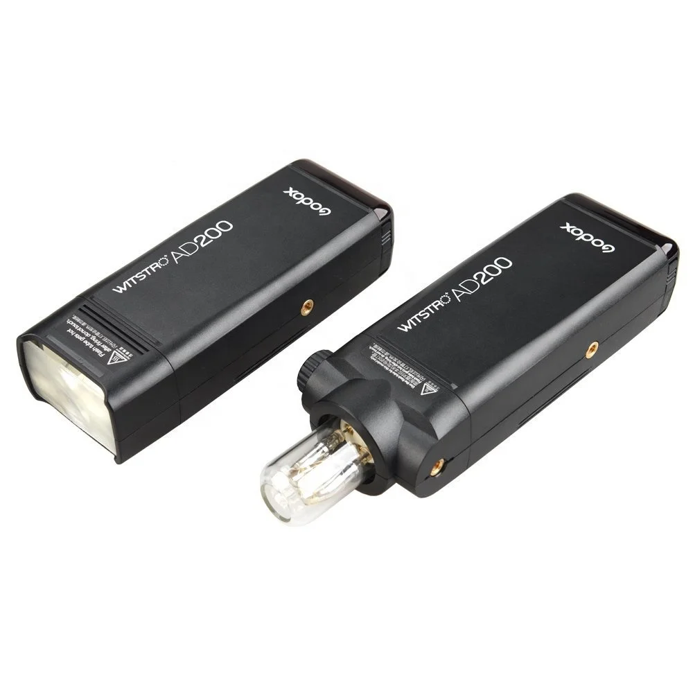 200 Вт вспышка с гарантией godox AD200 портативный уличный студийный комплект вспышки для профессиональной фотографии