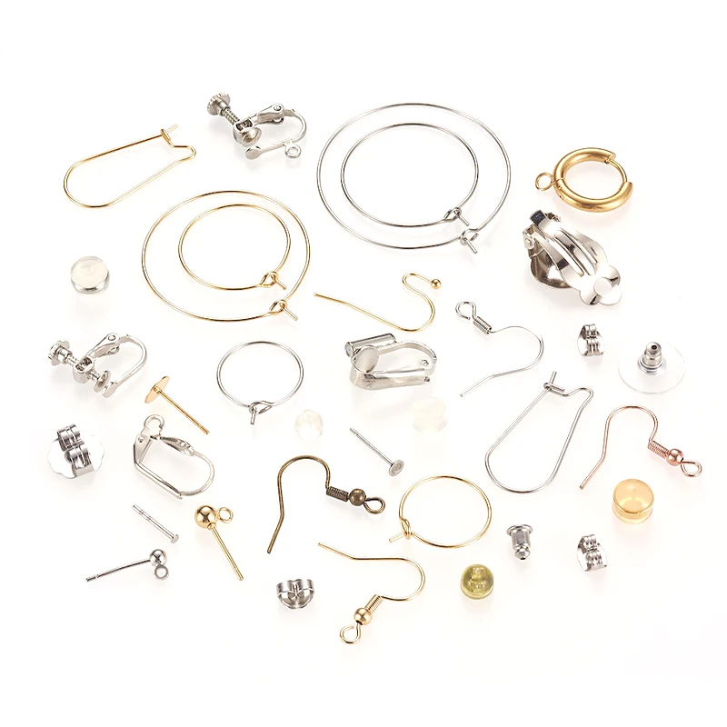 Wholesale Factory Supply Stainless Steel Gold Wire Hoop Earrings for Women Earing