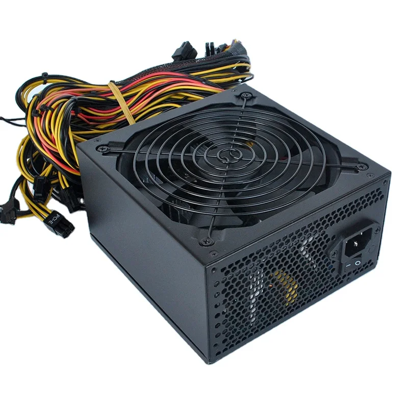  БП Майнер 1800W Полный модульный блок питания 12V для ETH Bitcoin Antminer