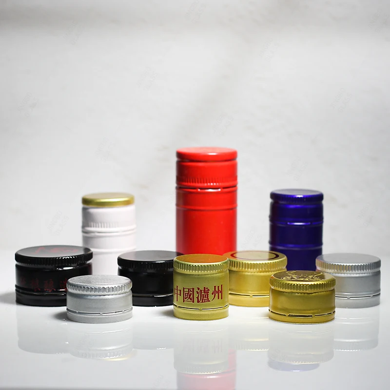 700ml 750ml  Whiskey Spirits Liquor Whiskey Alcohol Tequila Round Glass Bottle With Lid Shrink Wrap Plain top