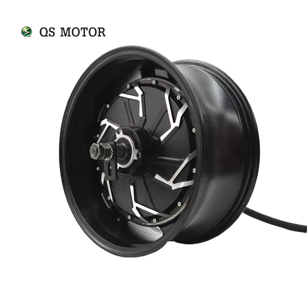 Мотор QS 14*6 0 дюймов 2000 Вт/3000 Вт/5000 Вт 260 30-45 ч V4 высокой мощности Горячая Распродажа мотор BLDC втулка двигателя для электрического мотоцикла