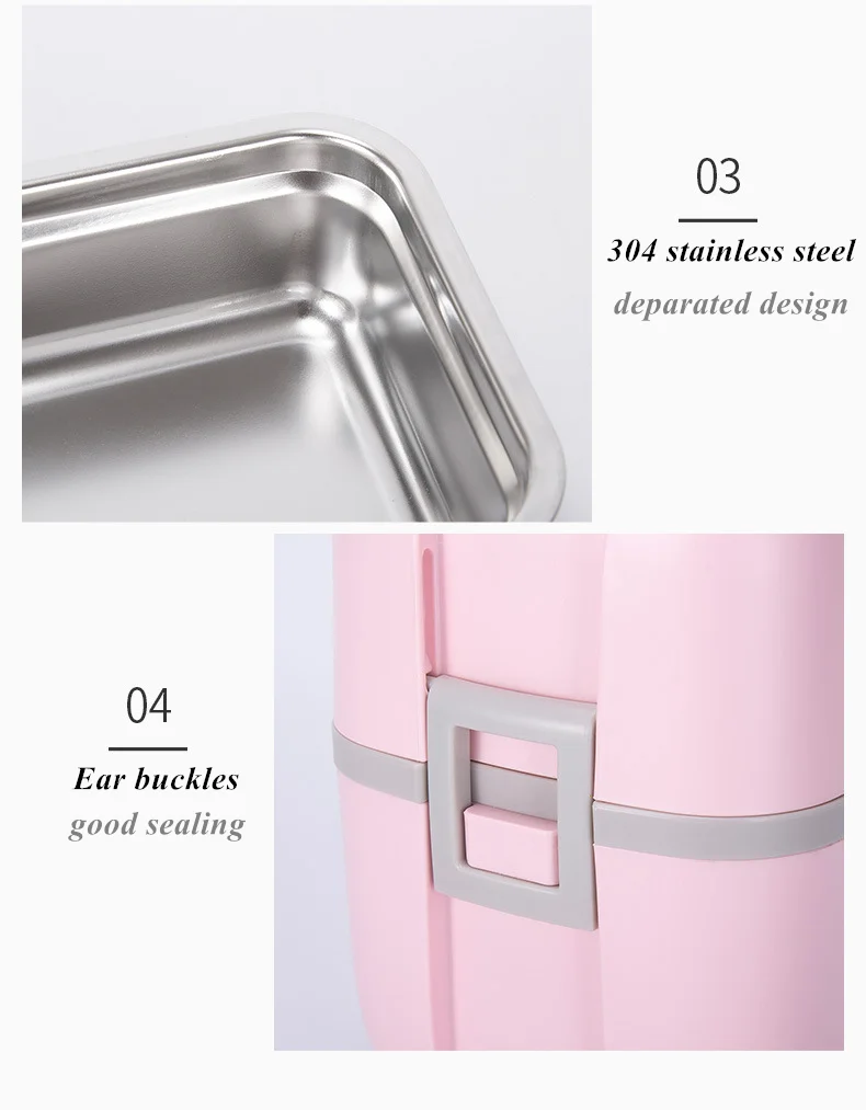 factory supply portable  electric heating  lunch box