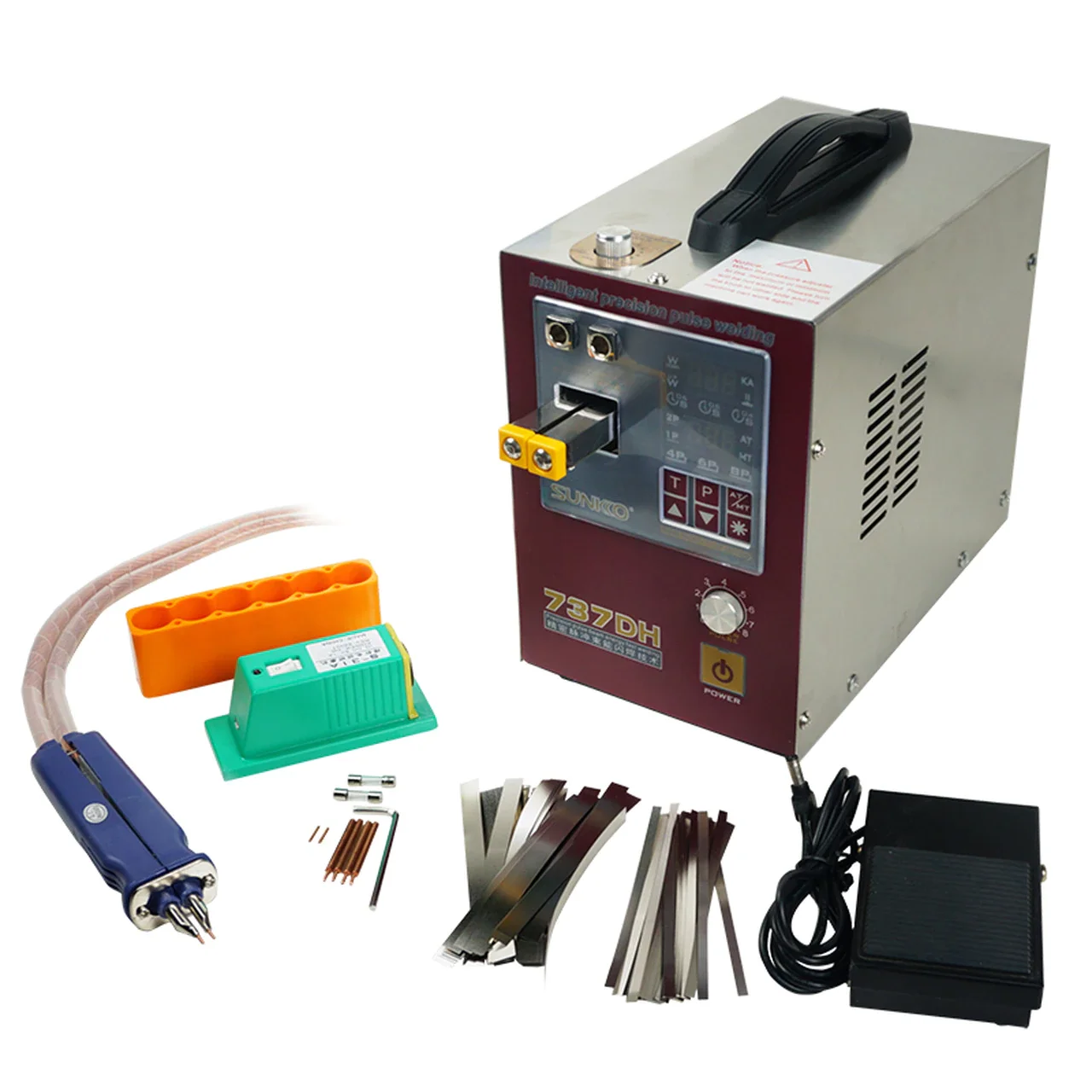 Battery Automatic Spot Welder 737DH Pulse Spot Welding Machine Lead Acid Battery Charger with High Quality (1600385759539)
