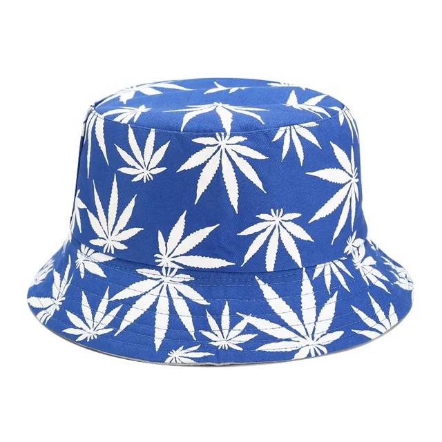 Bucket Hat Cap Cotton Boonie Brim Visor Fishing Sun Safari Marijuana Weed Mens