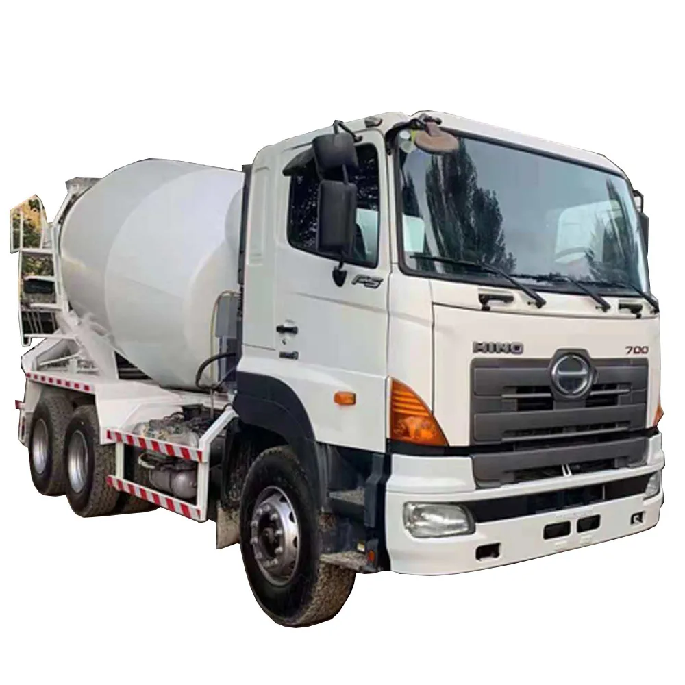 Quality Assurance 9160mm*2500mm*3930mm Construction Works Used Concrete Mixers-hino700 For