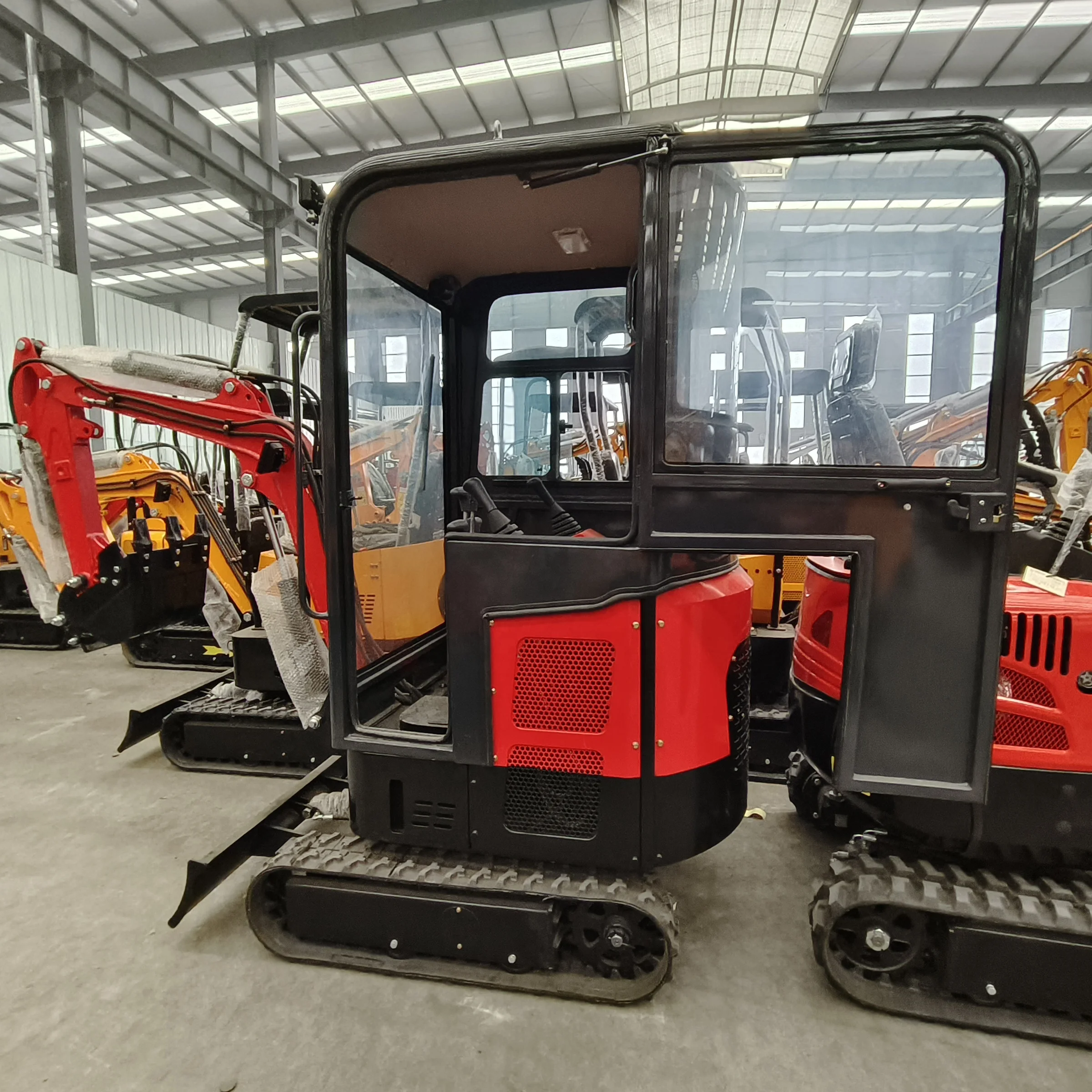 HIGHTOP Earth-moving Machine  1T 1.5T 2T 3T 4T Mini Crawler Excavator 1500KG HT15  Small Digger Micro Bagger