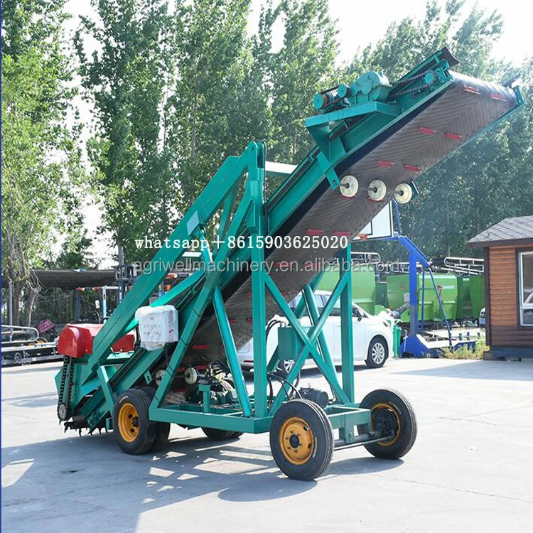 fully automatic corn silage hay grass loading machine reclaimer for sale