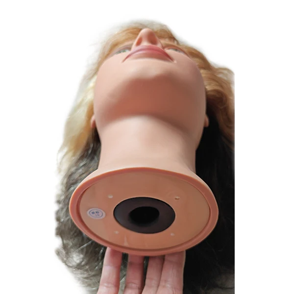 100% Human Hair Mannequin Heads With For Hair Training Styling Hairdresser Dummy Doll Heads For Practice Hairstyles