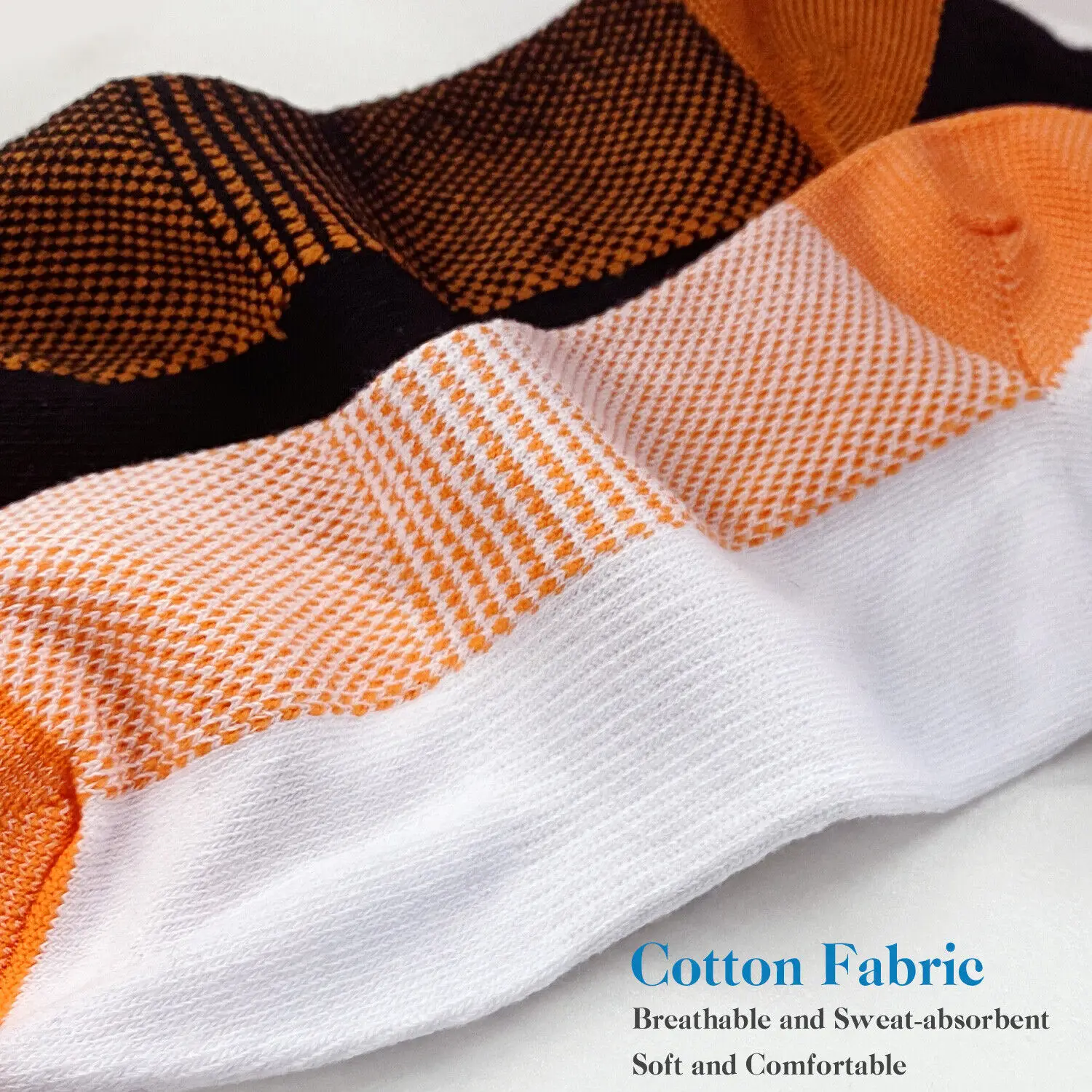 Unisex Cotton Funny Footless Compression Socks Sleeve Women Men Ankle Protect Copper Nylon Half Open Toe Sport Cheap Fancy Socks