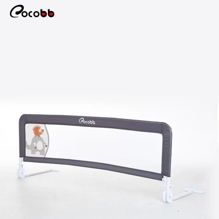 Side Portable Foldable Safety Fence Long Guard Baby Bed Rail For Baby Protection With Rail