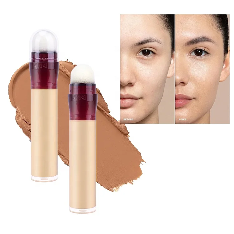 Facial Makeup 6 Color Contour Corrector HD Brow Concealer Pencil  Matte Waterproof Liquid Concealer Private Label with Brush
