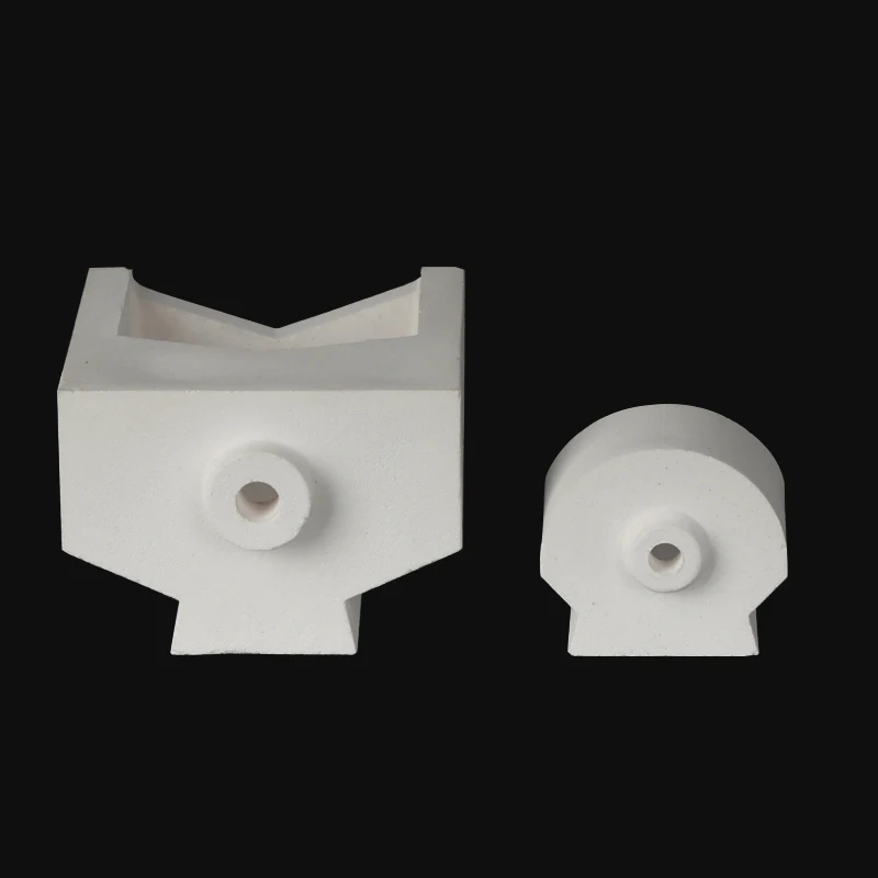 YihuiCasting high temperature ceramic melting crucible for sale ceramic  boat crucible for gold silver copper melting