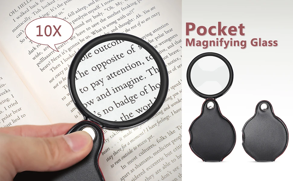 pocket magnifying glass